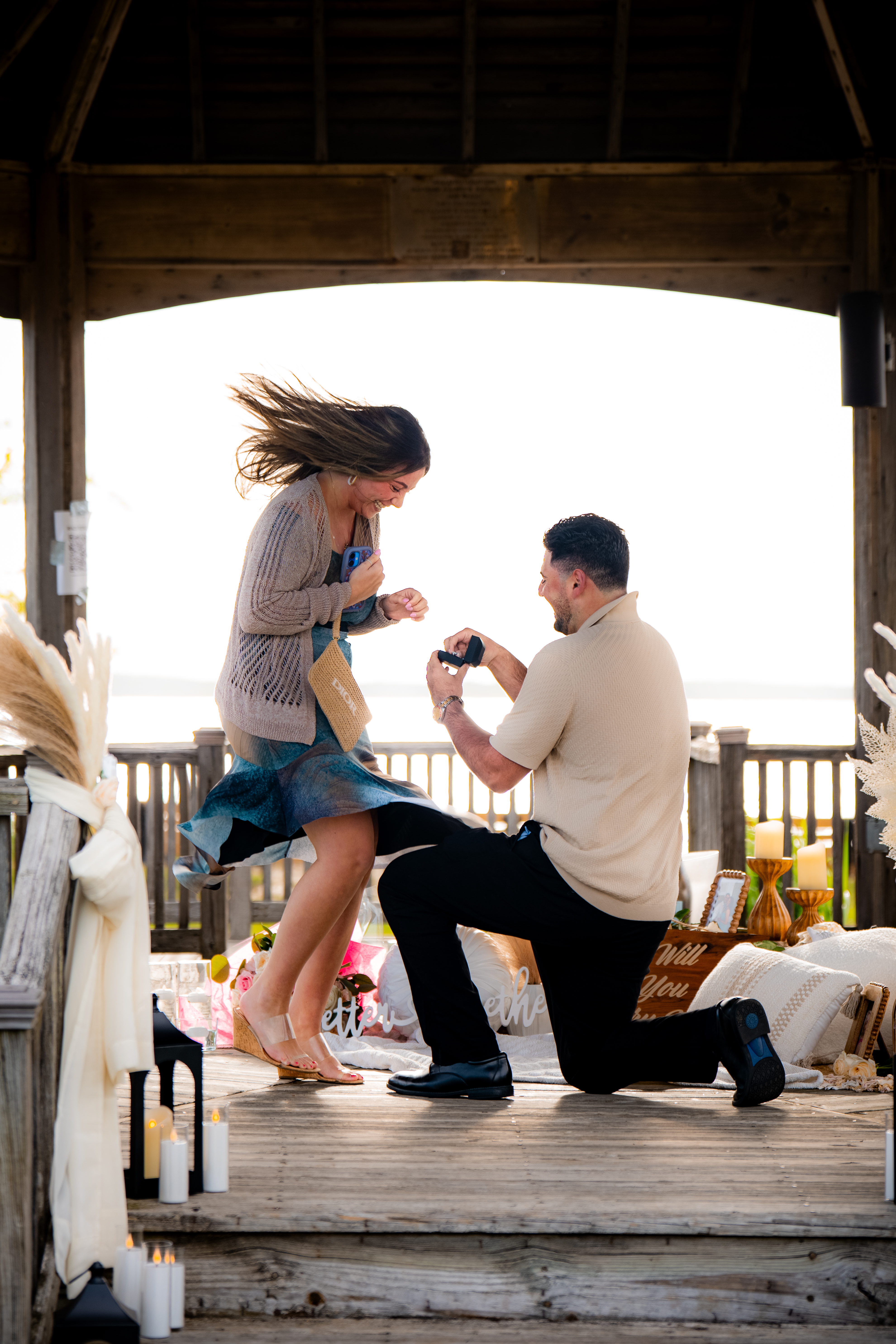 Golden Hour Proposal | Italia & NIck — photograph 5